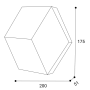 HEXO, B TRIAC 5W 2700K/3300K/4000K