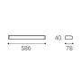 TONDA 60 12W 3000K/4000K