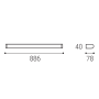 TONDA 90 18W 3000K/4000K