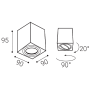 BOX, W 6W 3000K