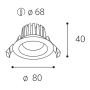 MAX 1, B TRIAC 8W 4000K