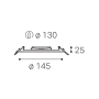 SLIM-R, S 10W 3000K
