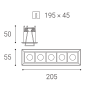 TECO 5, W TRIAC 15W 4000K