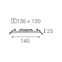 SLIM-Q, S 10W 3000K