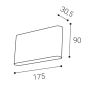 FLAT II L, A 2x5W 3000K/4000K/5700K