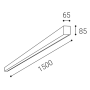 LINO II 150, W 37-49W 3000K/3500K/4000K