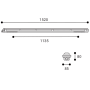 DUSTER III 150 29-52W 3000K/3500K/4000K