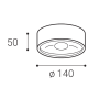 PUCK TRIAC 8W 3000K
