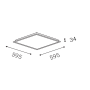 LENA PRO 60 TRIAC 40W 3000K/3500K/4000K