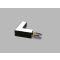 LINO II LIGHT CORNER, B DALI/PUSH 12W 3000K/3500K/4000K