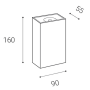BLOCK, A 2x3W 3000K