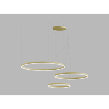 CIRCLE SET 3 P-Z, G DALI/PUSH 136W 2700K/3000K/4000K